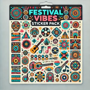Festival Vibes Sticker Pack